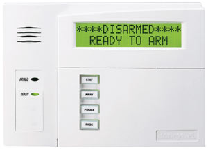 Honeywell keypad